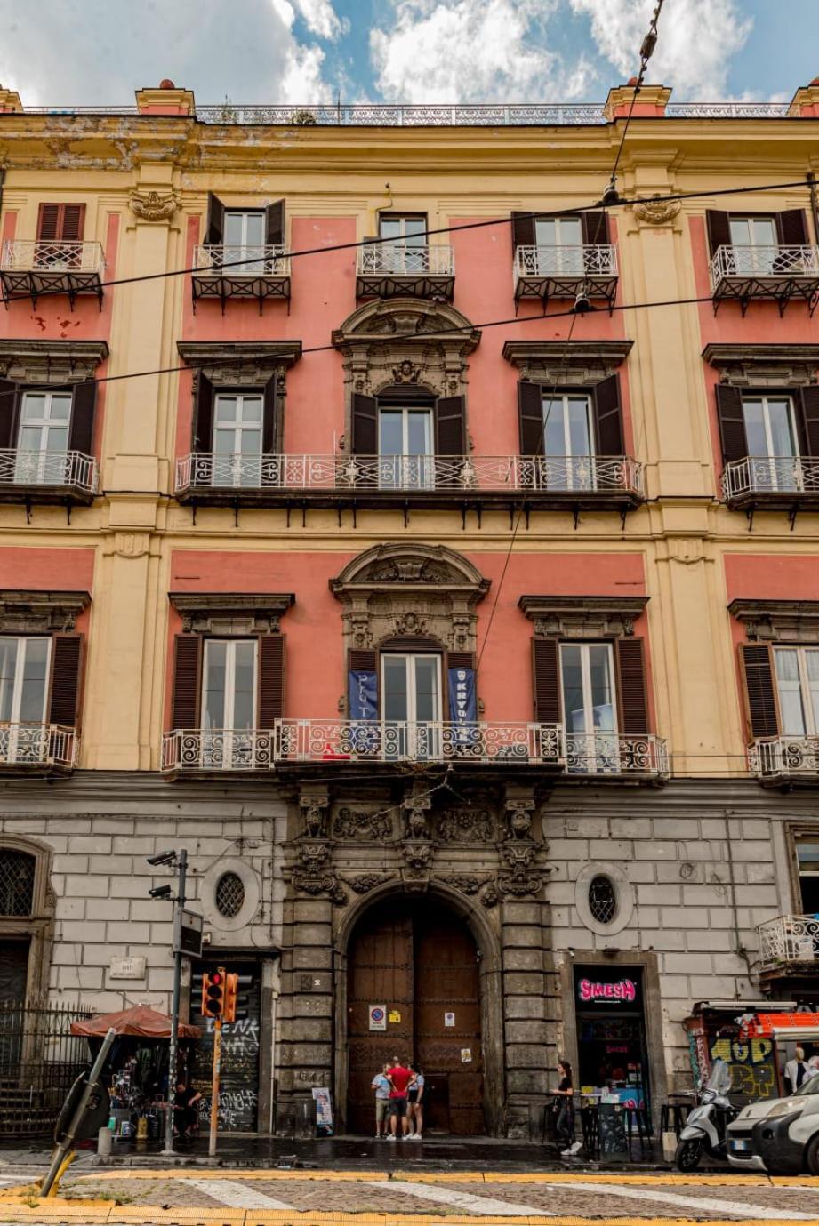 B&B Ruffo Di Bagnara Palazzo Monumentale Napels Buitenkant foto
